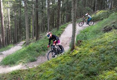 Mountain biking at Katzenkopf
