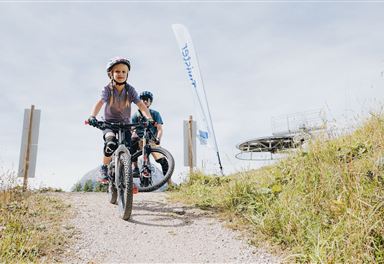Mountain biking in the Bikepark Katzenkopf