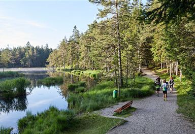 Laufeinheit am Möserer See