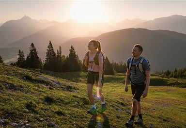 Wanderung bei der Rauthhütte