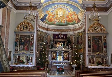 Interior of the Reith Parish Church