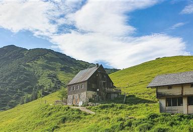 Plumsjochhütte im Karwendel