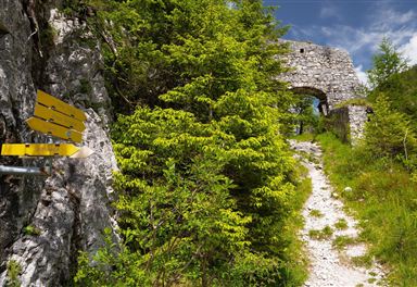 Wanderweg zur Porta Claudia