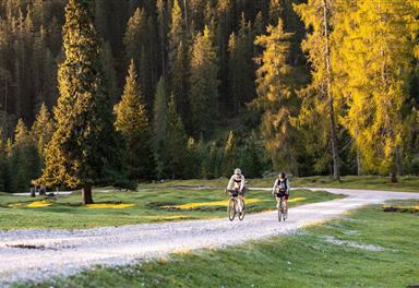 Cyclists in Gaistal