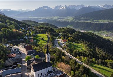 Blick auf Reith im Inntal