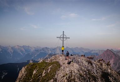 Gipfelkreuz der Reither Spitze