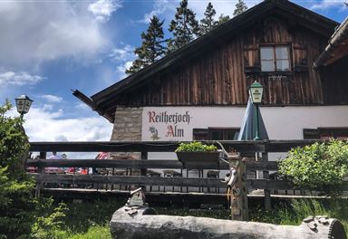 Reitherjoch Alm Brunnen
