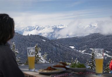 Mountain view from the Reitherjochalm