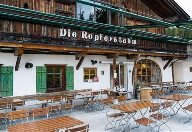 Terrasse der Ropferstub'm