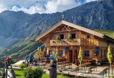 Rotmoosalm with sun terrace