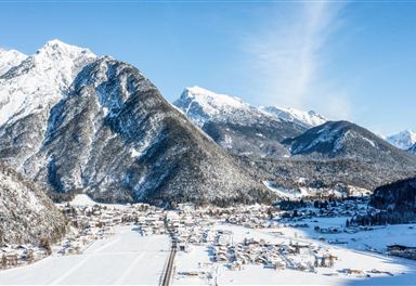 Scharnitz in winter