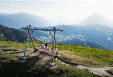 Schaukel am Seefelder Joch