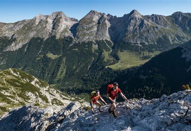Ascent to the Westliche Ödkarspitze