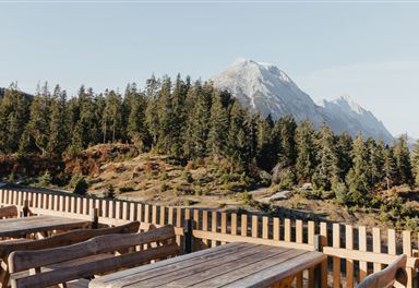 Terrace of the Katzenkopfhütte