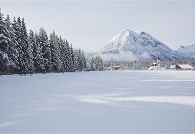Snowfarming-Loipe in Leutasch