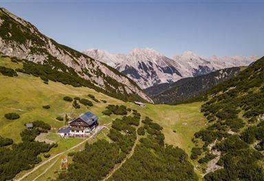 Solsteinhaus Etappe 2 Ziel & 3 Start