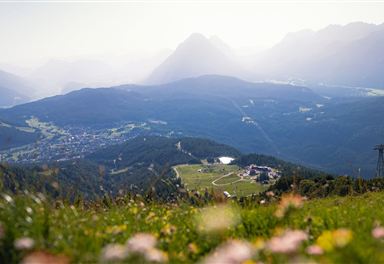 Blick auf Mittelstation Rosshütte