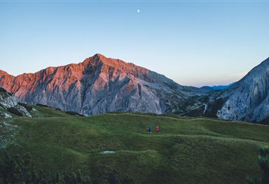 Sunrise at the Speckkarspitze