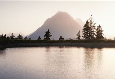 Evening atmosphere at Kaltwassersee
