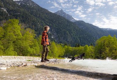 Wanderung an der Leutascher Ache