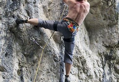Sportklettern an der Chinesischen Mauer