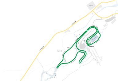 Route map Biathlon-Panorama 2.5 km
