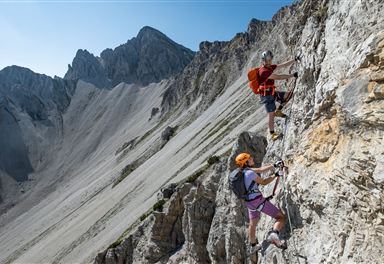 Thyrsus Klettersteig am Härmelekopf