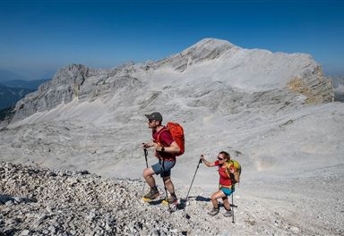 Ascent to the Breitgrieskarspitze
