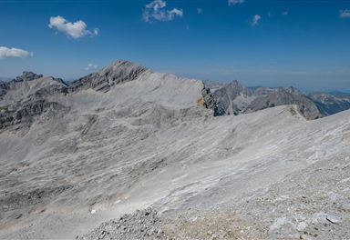 Toni-Gaugg-Höhenweg in the Hinterkar