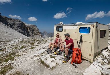 Bivouac in the Breitgrieskarscharte