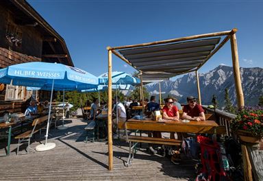 Terrace of the Pleisenhütte