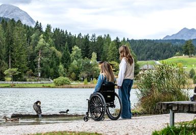 Barrierefreier Ausflug am Wildsee
