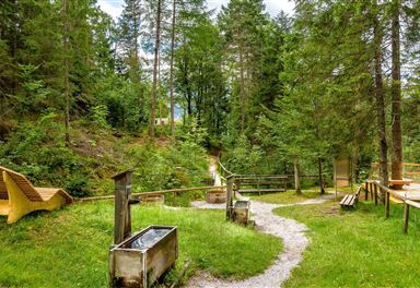 Kneippanlage bei der Ropferstubm