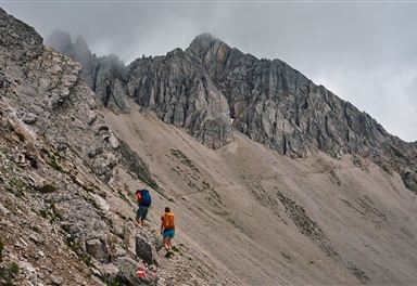 Wanderer im Reither Kar