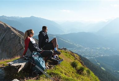 Wanderpause an der Seefelder Spitze