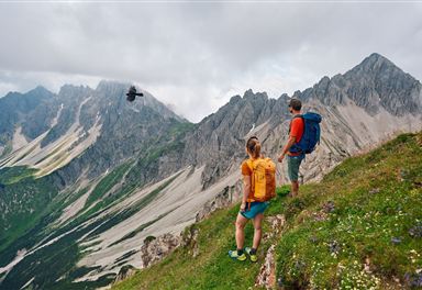 Wanderer im Karwendel