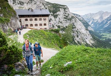 Hike at the Karwendelhaus