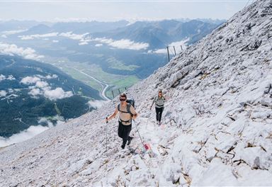 Ascent to the Hohe Munde