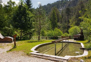 Kneipp facility near the Scharnitzer Alm