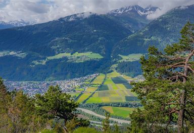 View of the Inntal valley