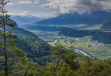 View of the Inntal valley