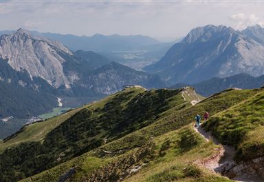 Wanderweg zur Seefelder Spitze