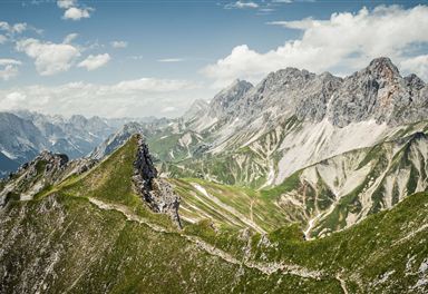 Weg auf die Gehrenspitze