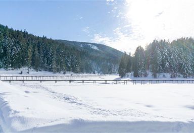 Weidachsee in winter