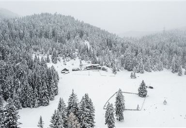 Wildmoosalm in fresh snow