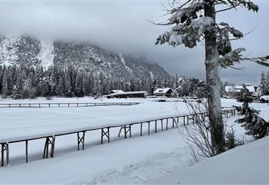 Winter hike at Weidachsee