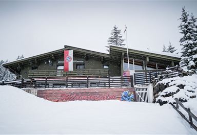 Wildmoosalm in winter