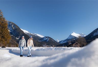 Winter hiking in Scharnitz