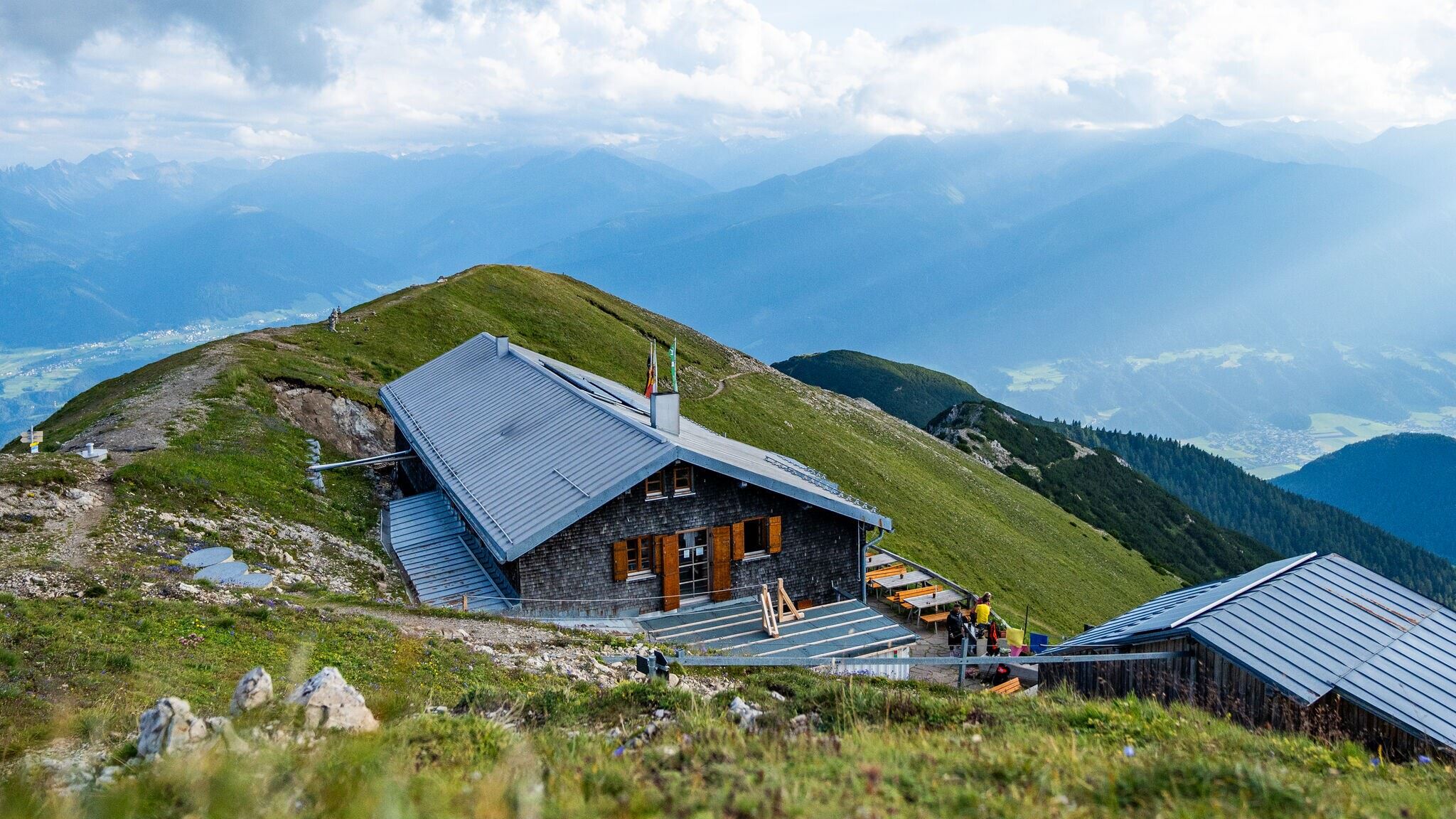 Bergtour über die Eppzirler Alm und Nördlinger Hütte nach Seefeld