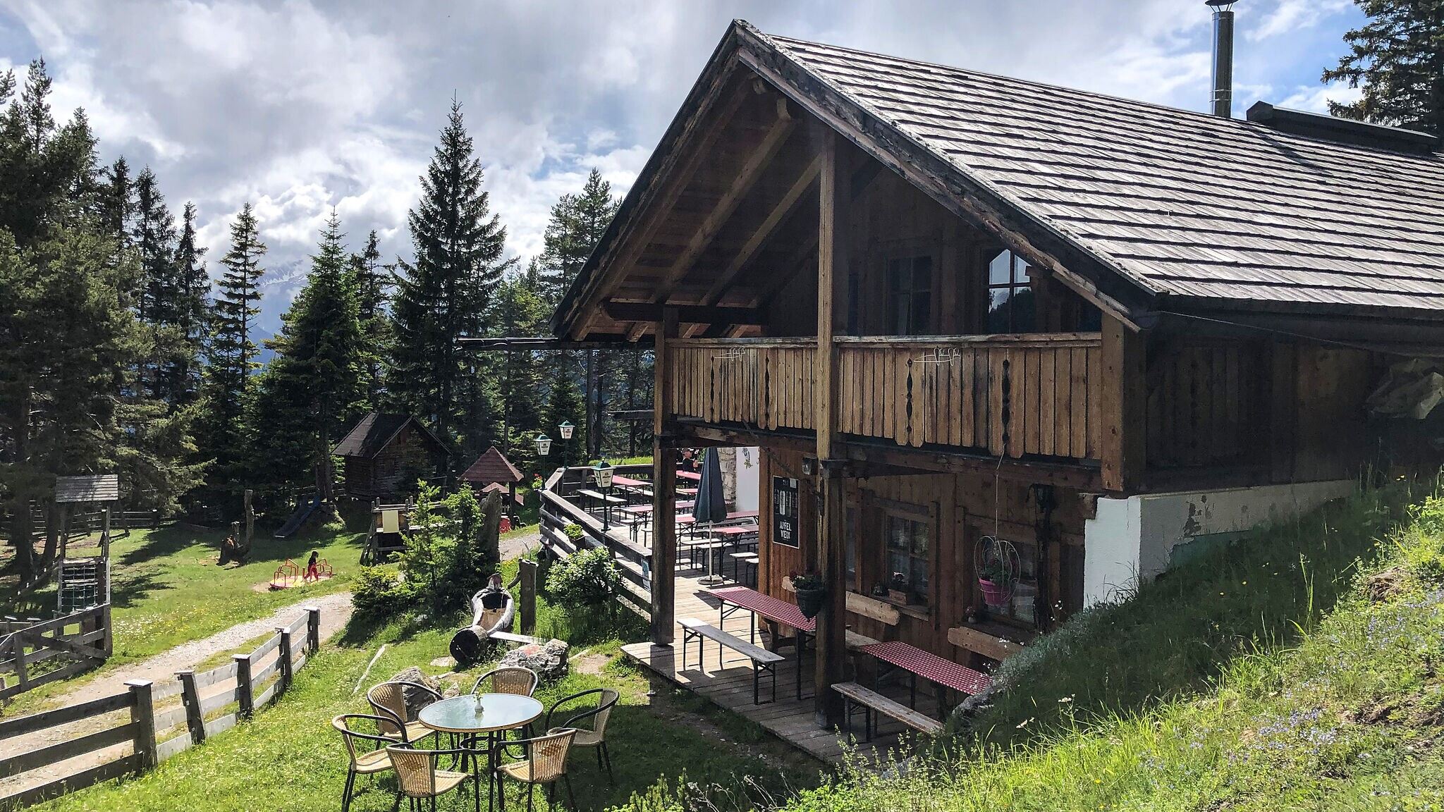 Biketour mit Kinderanhänger: Zur Reitherjoch Alm Nr. 5032